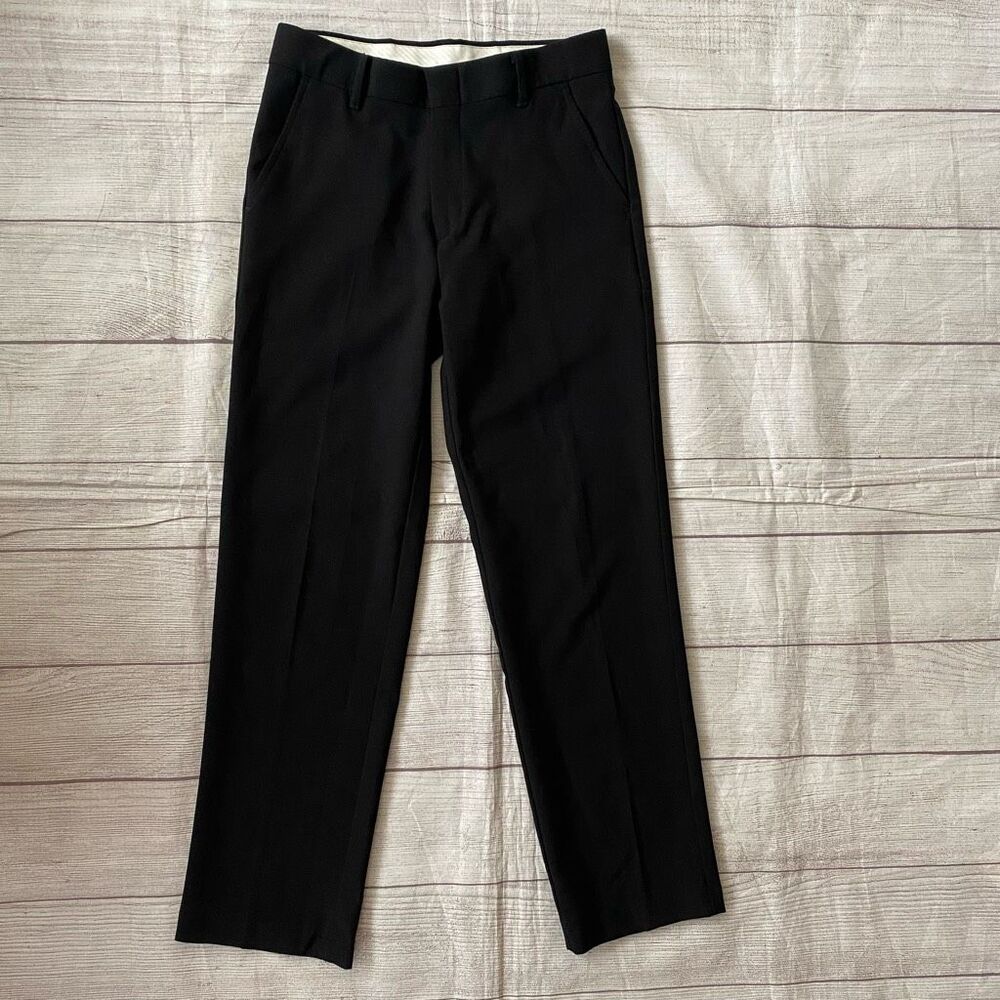 Chaps youth boys 12 regular black dress pants